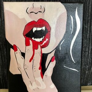 Hand painted canvas